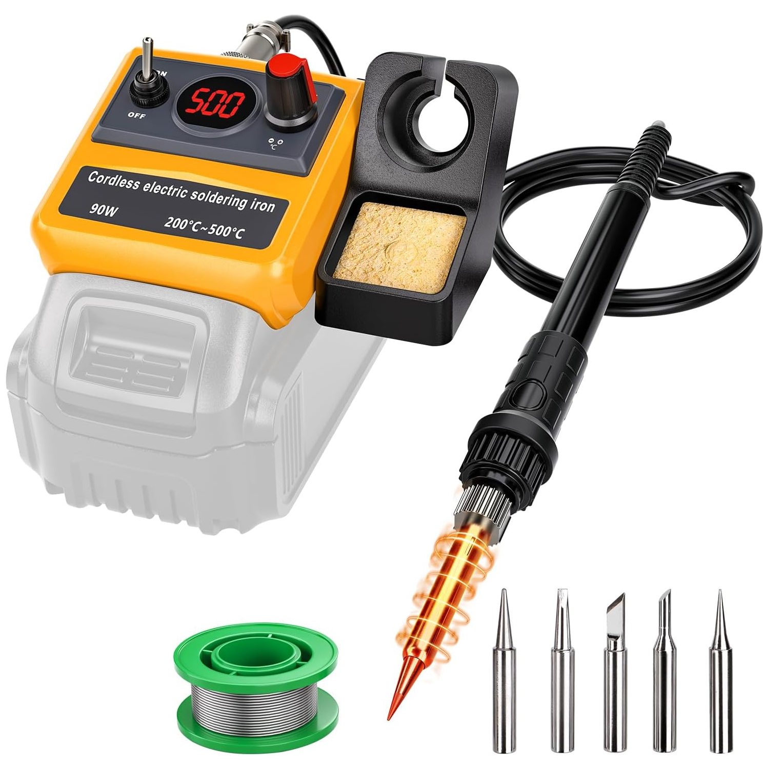 Electronics Repair Kit With Soldering Iron - NEW Cordless Soldering Iron for Dewalt