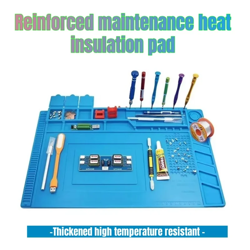Electronics Repair Table - Magnetic Mat Silicone Work Mat Soldering