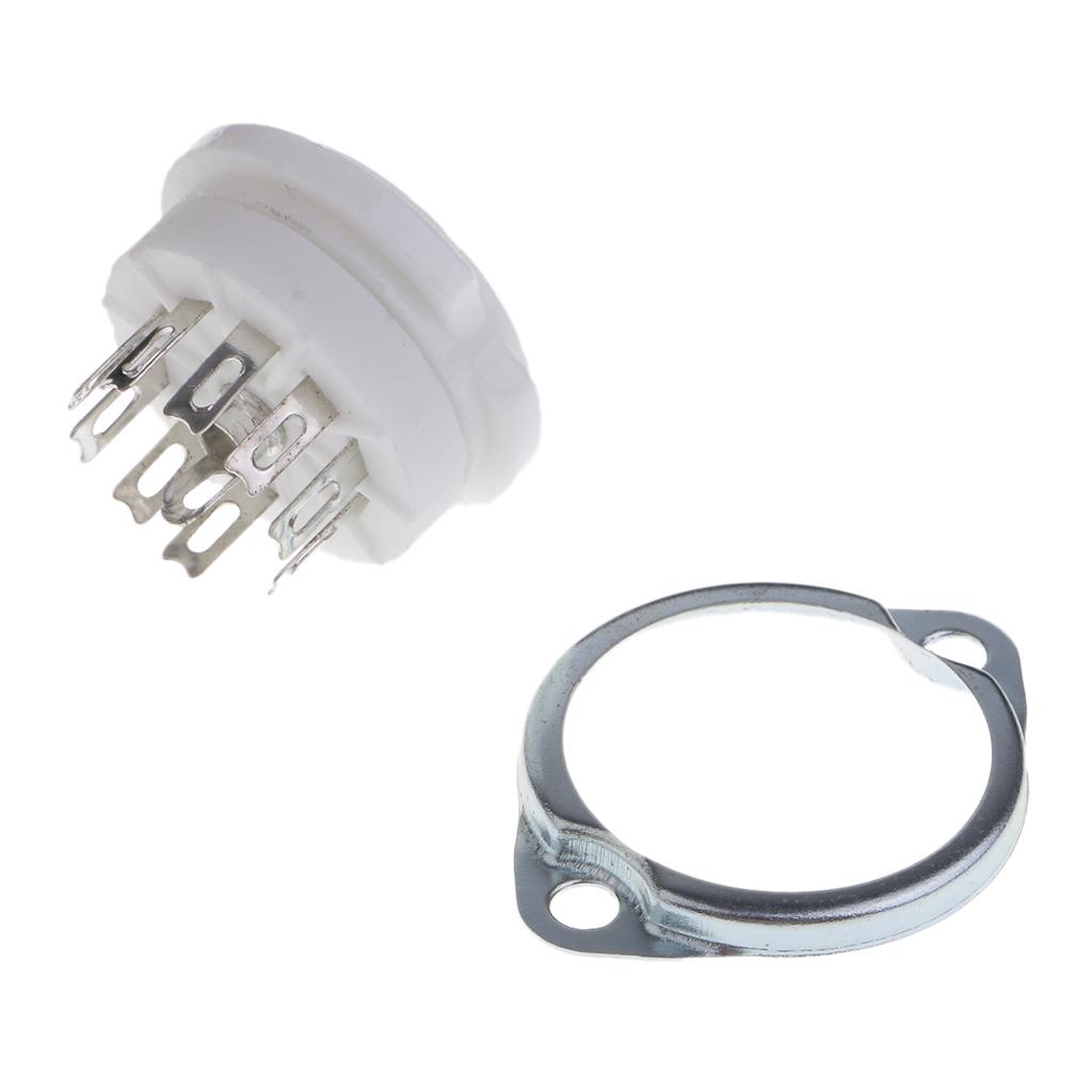 Electronics Repair Youtube - PCB Mounting Vacuum Tube Socket 9pin