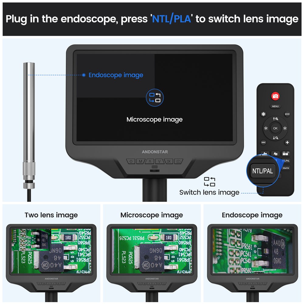 Maxgeek AD409 Pro ES Digital M - Electronics Repair Microscope review and price