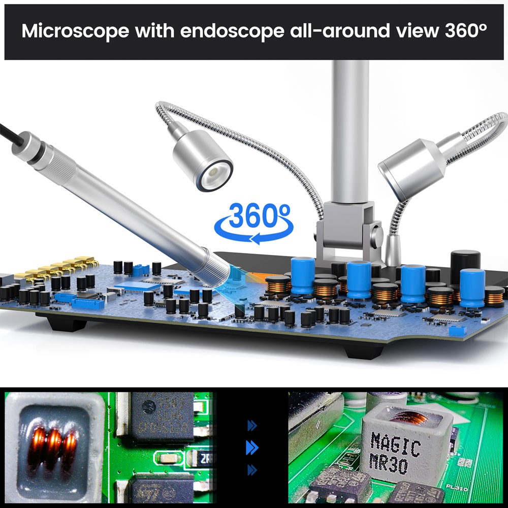 Maxgeek AD409 Pro ES Digital M - Electronics Repair Microscope review and price