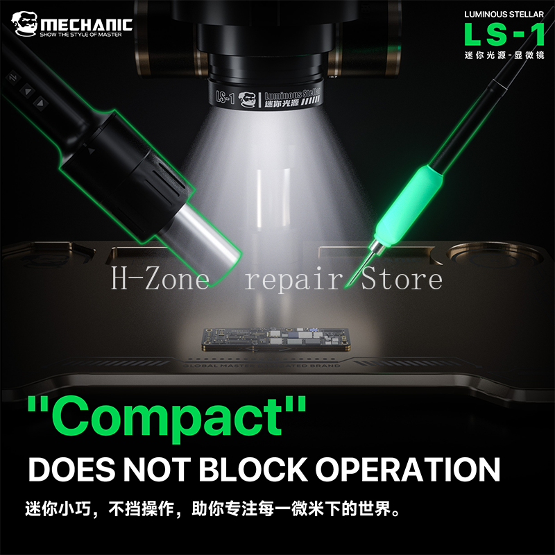 MECHANIC LS-1 microscope lamp  - Electronics Repair Microscope review and price