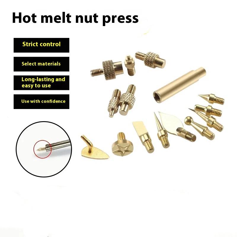 🛒7/9/10Pcs Heat Insert Nut Iro - Electronics Repair Kit With Soldering Iron review and price