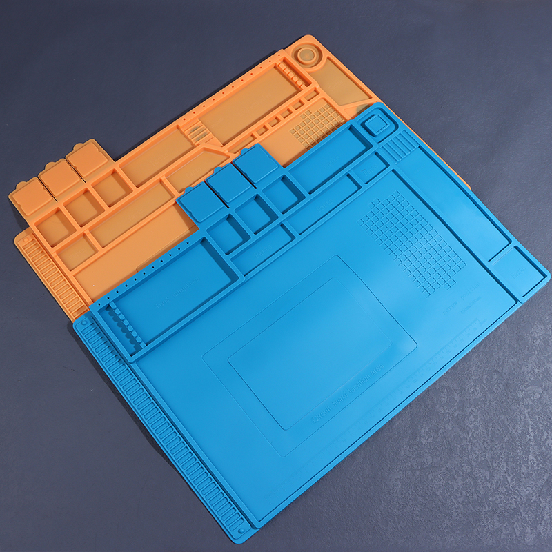 1Pc Silicone Soldering Pad Des - Electronics Repair Table review and price