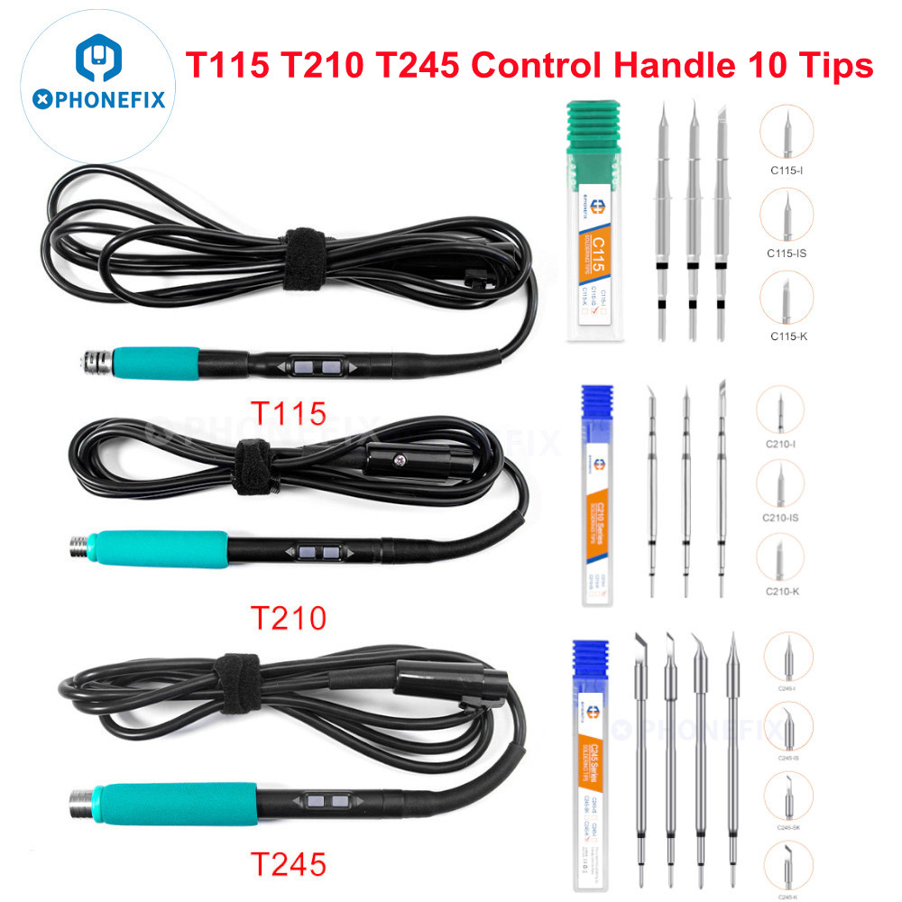 T115 T210 T245 Soldering Handl - Electronics Repair Kit With Soldering Iron review and price