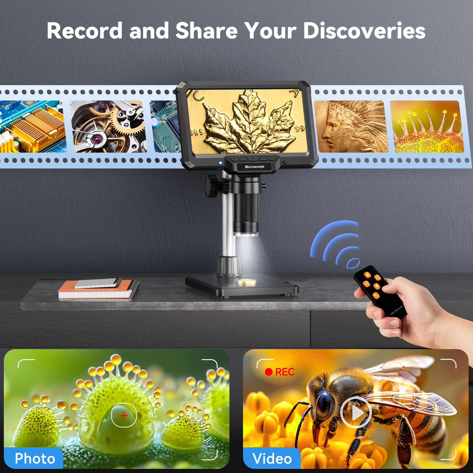 Hayve 7inch Digital Microscope - Electronics Repair Microscope review and price